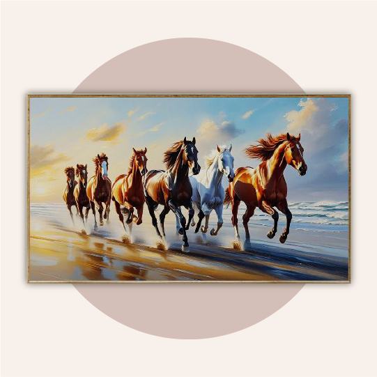 لوحات خيول
