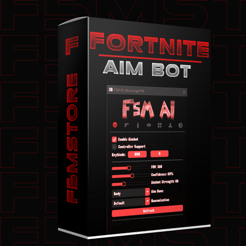 AI Aim Bot F5M - ايم بوت فورت نايت (لايف تايم)