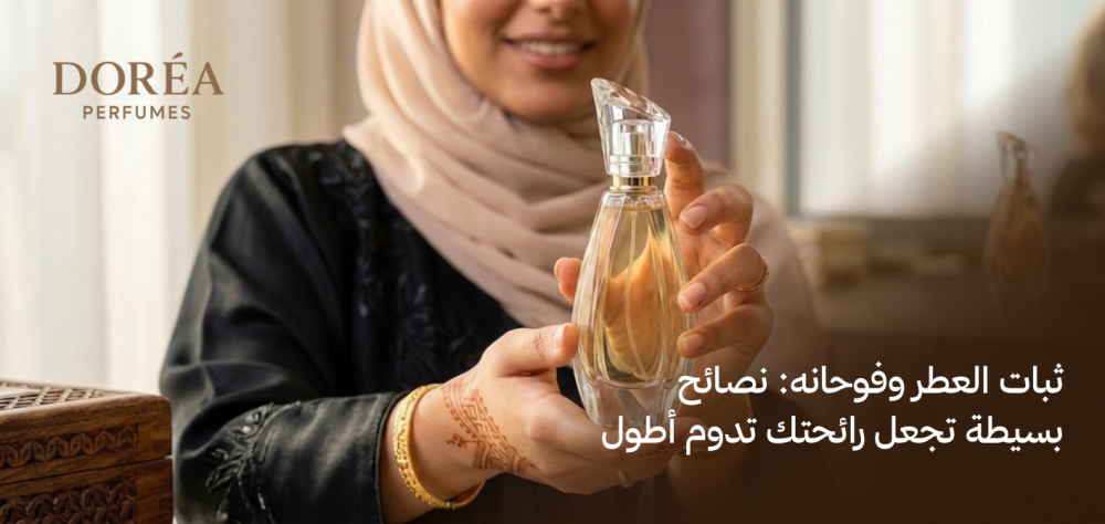 ثبات العطر وفوحانه: نصائح بسيطة تجعل رائحتك تدوم أطول