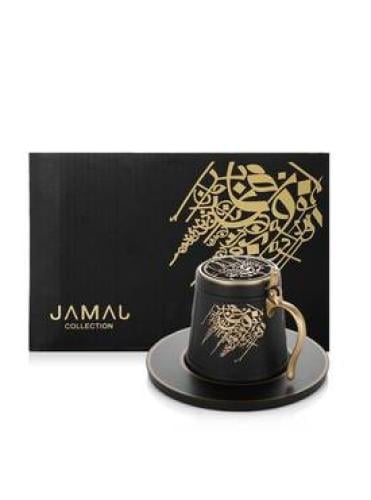مبخر بتصميم كوب - اسود