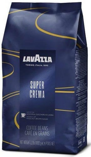 حبوب قهوة لاڤازا سوبر كريما الايطالية 1 كيلو