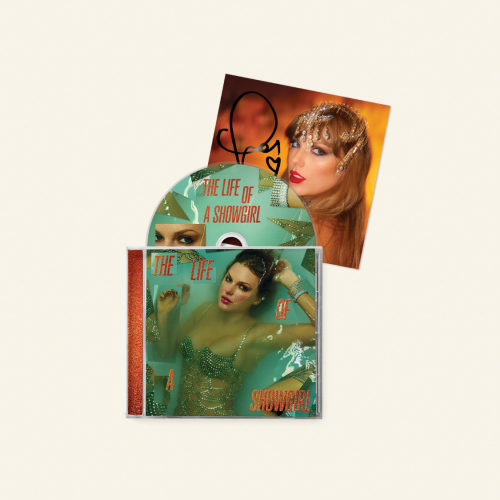 THE LIFE OF A SHOWGIRL CD + HAND SIGNED PHOTO 1