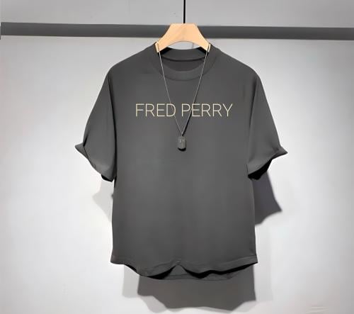 تيشيرت FRED PERRY- رمادي داكن