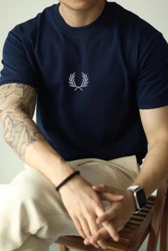 FRED PERRY MEN T-SHIRT كحلي
