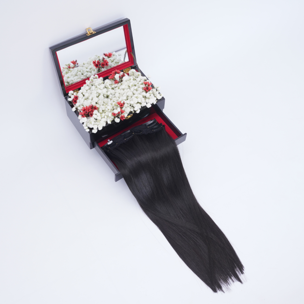 شعر طبيعي صحي