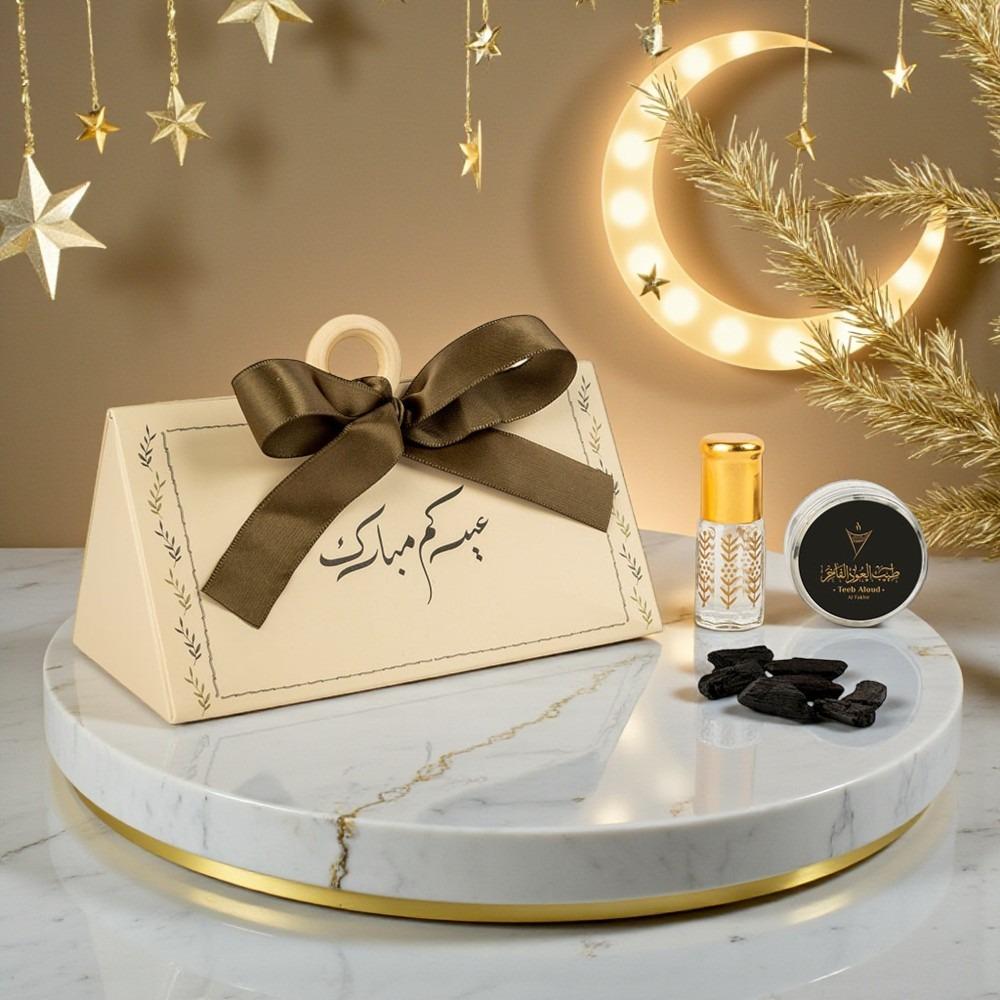 توزيعات العيد – عود فاخر B | ضيافة راقية بلمسة فخامة سعودية