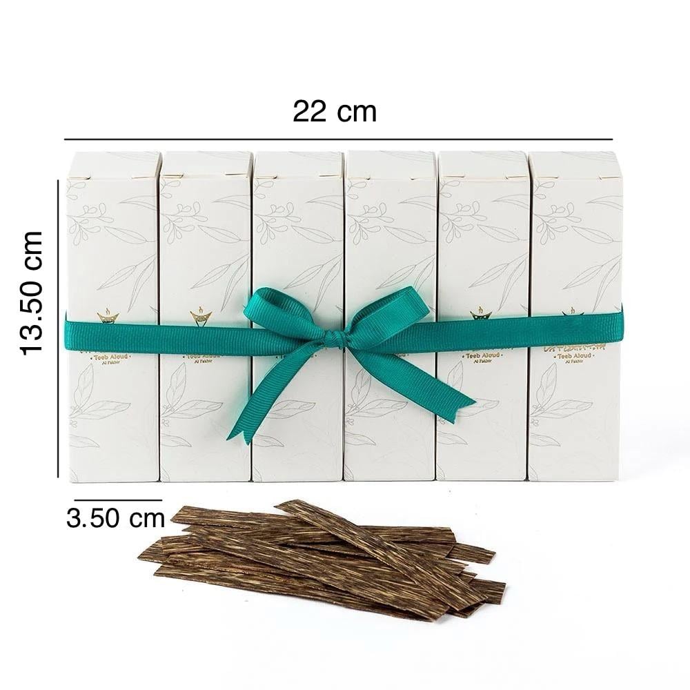 توزيعات رقائق عود فيتنامي 10 جرام 6 حبات عود فاخر