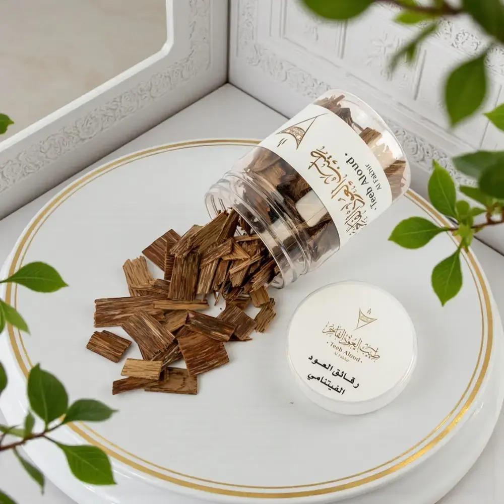 رقائق عود فيتنامي كسر صغيرة جاهزة للاستخدام برائحة نقية ومتوازنة