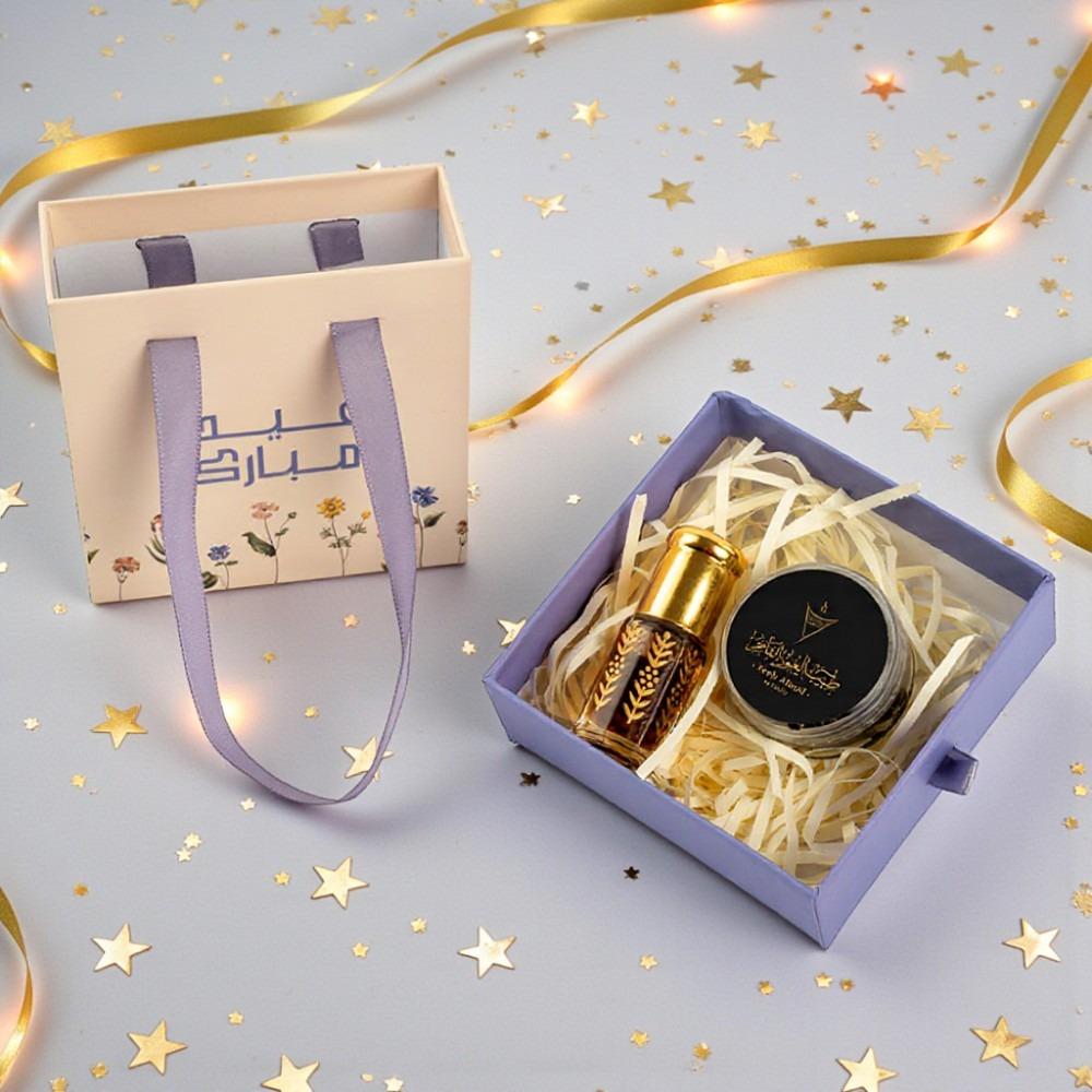 توزيعات هدايا العيد عود ودهن العود الفاخر