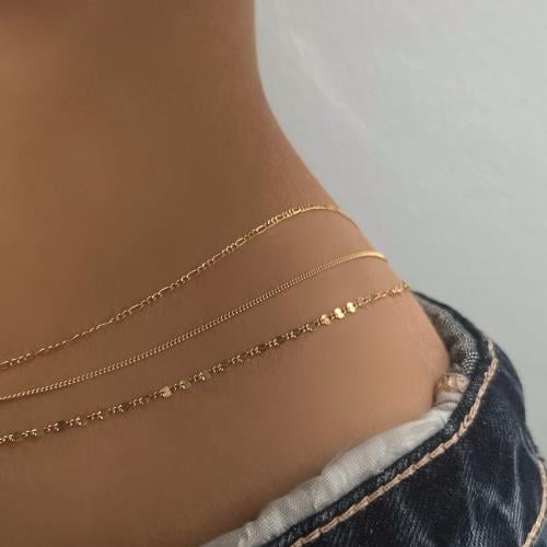 Belly Chain - سلسلة البطن ذهب