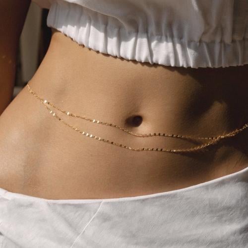 Belly Chain - سلسلة البطن فضة ومطلي