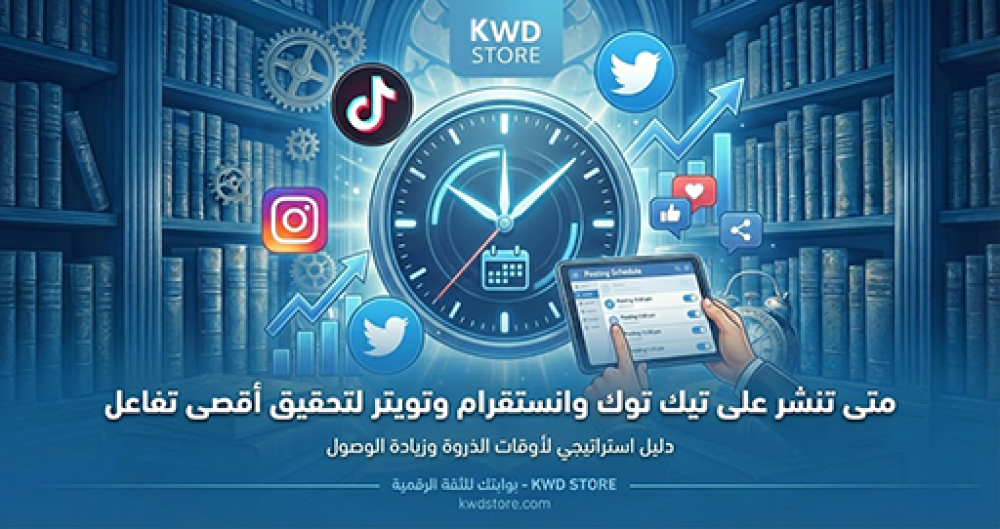 متى تنشر على تيك توك وانستقرام وتويتر لتحقيق أقصى تفاعل