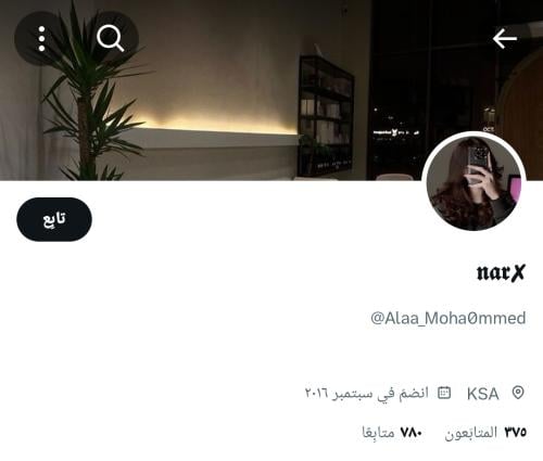 حساب تويتر للبيع