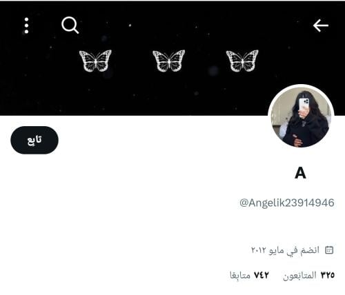 حساب تويتر للبيع
