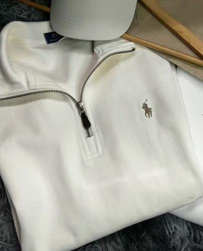 Cotton halfzip polo ralph lauren
