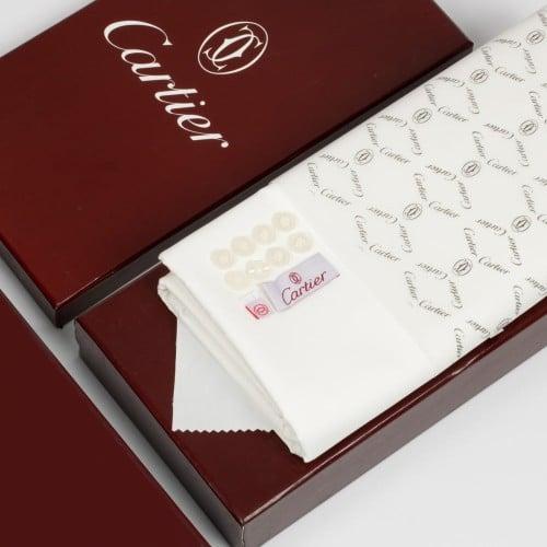 قماش كارتير كريمي رسمي صيفي الفاخر