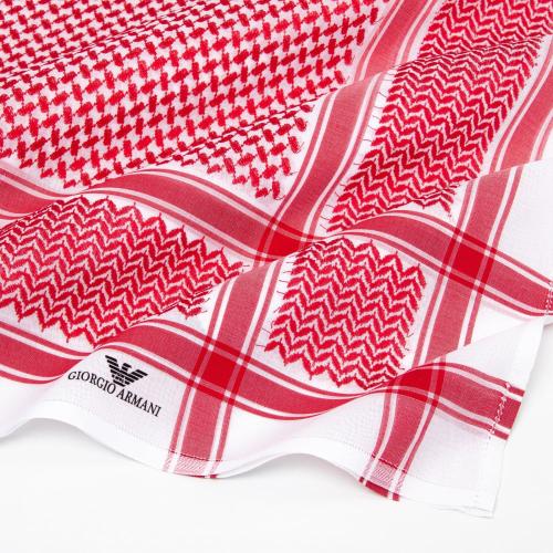 شماغ جورجيو ارماني شبابي احمر غامق 2026 اخر اصدار