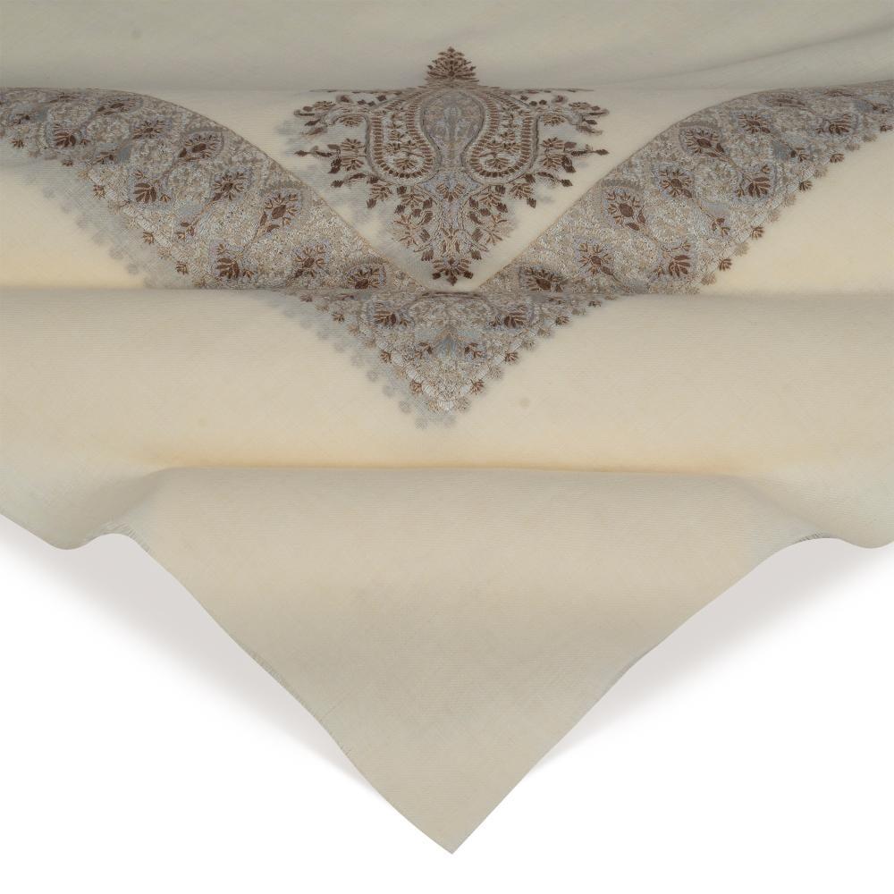 غترة ميرينو كشمير الشتوية أصدار 2025 لون بني غامق