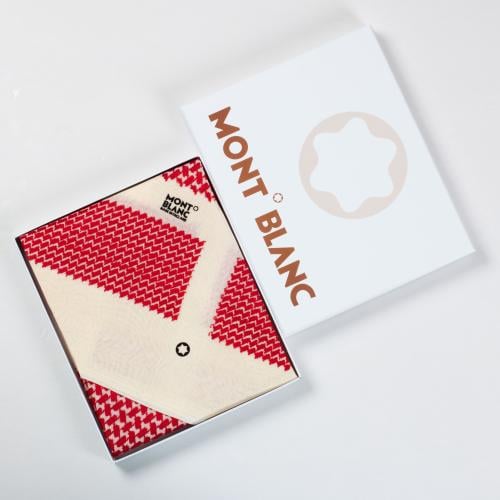 شماغ مونت بلانك احمر بيج