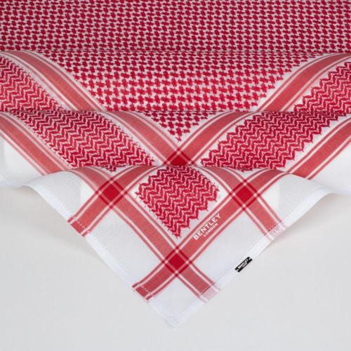 شماغ بنتلي احمر كلاسيك اصدار 2025