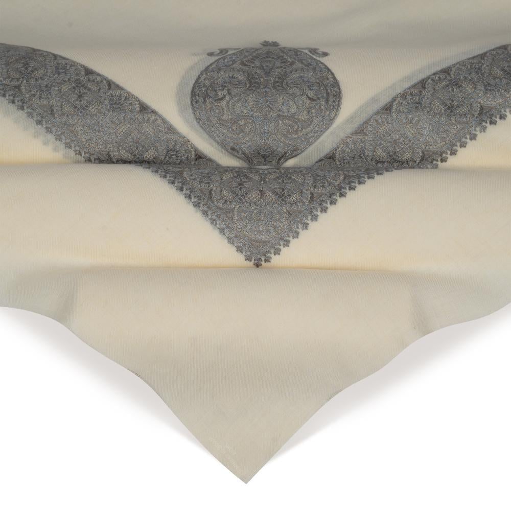 غترة ميرينو كشمير الشتوية أصدار 2025 لون رمادي