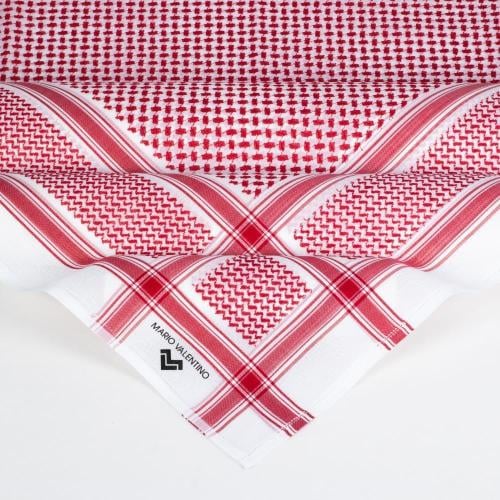 شماغ ماريو فالنتينو احمر MARIO VALENTINO SVBR15