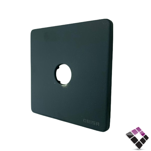 شمسية خلاط + محبس مربعة لون أسود ORISA صيني 8ملم ×10سم رقم M89