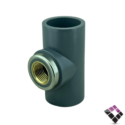 قسام بلاستيك ضغط 80 سن داخلى نحاس PVC بارد شانيل 1"×1/2