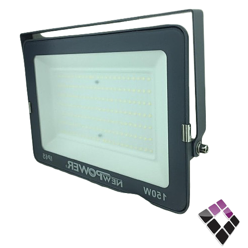 كشاف LED كوبس خارجي NEW POWER صيني نقاط SMD بروجكتر جرم رصاصي إضاءة أبيض 15300LM سطوع 150W ...رقم الصنف (235321703)