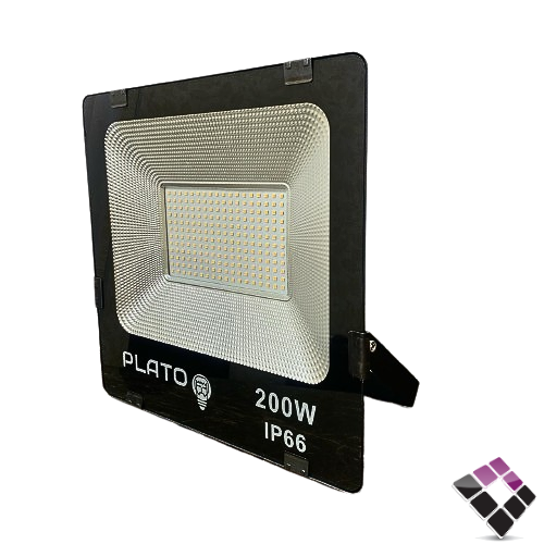 كشاف كوبس فلود LED خارجي PLATO نقاط SMD إضاءة 3000K أصفر  200W