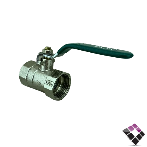 حنفية محبس يد سكين لون أخضر PINO صيني م/ ايطالي 1"