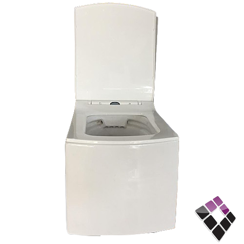 كرسي افرنجي معلق IGLOW هندي موديل مربع زاوية لون ابيض رقم 4011