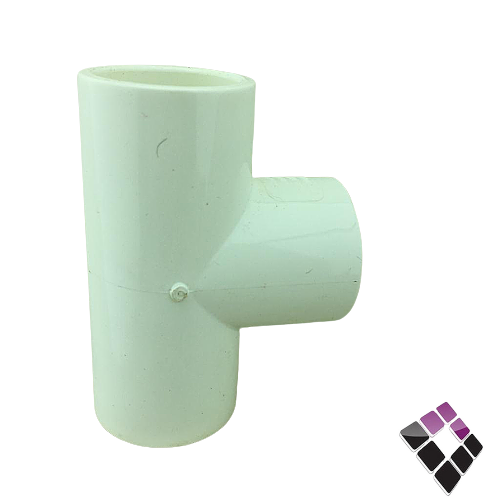 قسام عادي UPVC بلاستيك أبيض 3P الخليجية سعودي ضغط 40 مقاس 1"