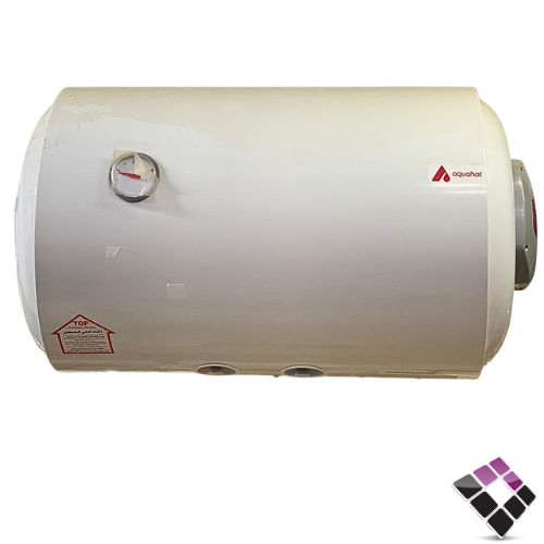 سخان اكواهوت خزف سعودى نائم أفقي مطلي بورسلين 50 لتر