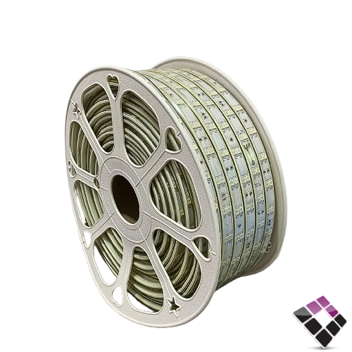 لي زينة LED اضاءة RGB ملونة 72 لمبة بالمتر 2 خط 12ملم Hi PLUS صيني 550W