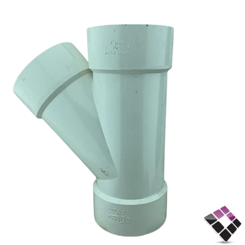 قسام واي Y بلاستيك نبرو NEPROPLAST- NAMATأبيض ضغط 40 نبرو 4"