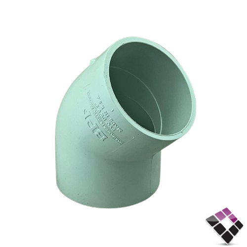 كوع فاتح بلاستك أبيض 2 ً فابكو BPF