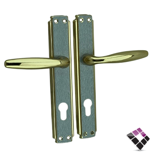 يد كالون سكاب SKAB صيني خفيف متحرك طويل لون ذهبي + فضي رقم 206SN/GP