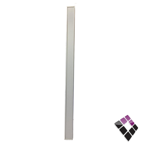 نجف بغطاء LED علاقي OPTONICA جرم حديد لون أبيض اضاءة SMD كريمي 4000K مقاس 30W 1200*70*40.