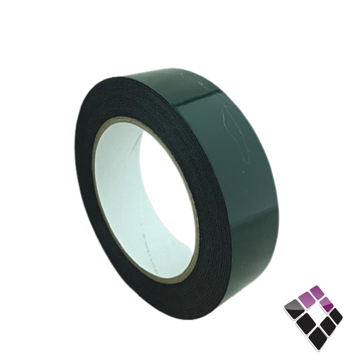 شطرطون تثبيت HI-TECH لاصق من جهتين للتثبيت على الجدران لون أسود تايواني كبير..