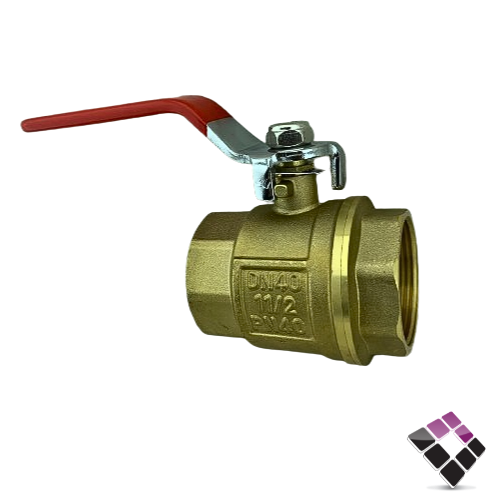 حنفية نحاس BATHROY ايطالى يد أحمر 1.1/2" رقم 2801167