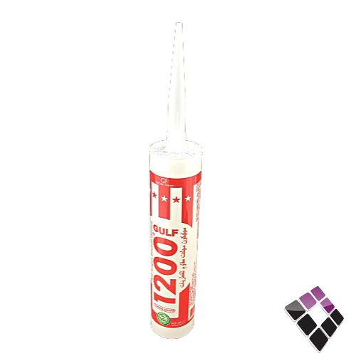 معجون سلكون شفاف اماراتى  رقم GULF - 1200