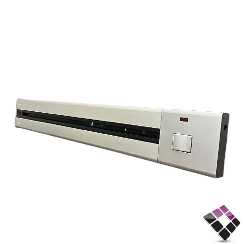 مسطرة مجرىظاهر افياش كبس LUXIFY لون فضي طول 60 سم رقم HY-GD60