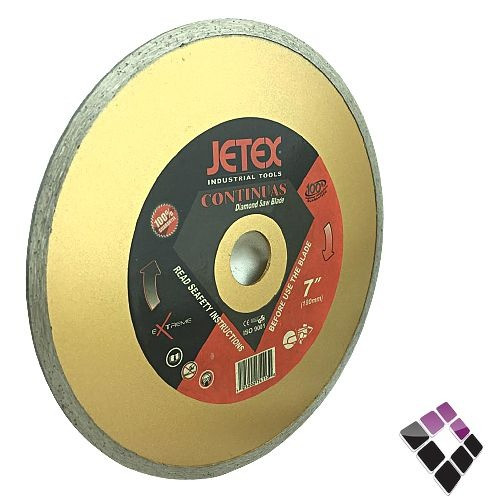 دسك صاروخ قص سيراميك + رخام JETEX جيتكس صيني ذهبي 180 ملم "7