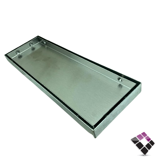 صفاية كروم مخفي مفرغة للبلاط ثقيل QUALITY صينى مع رداد 10×30 رقم Q-9