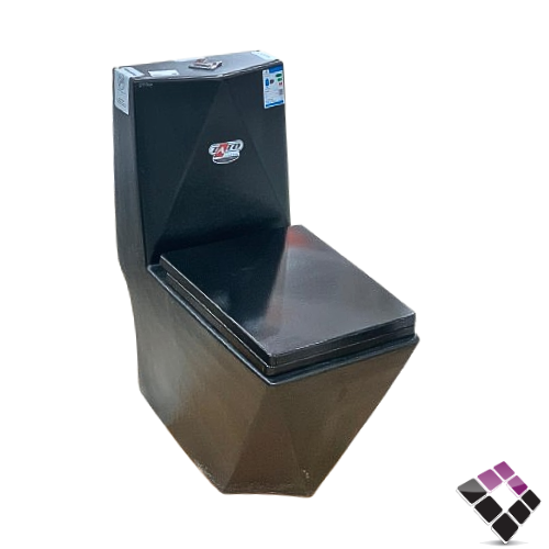 كرسي افرنجي أرضي TATO صيني موديل جوهرة لون أسود مقاس 25cm رقم 602