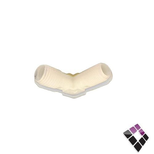 كوع ذكر تحليه 1/4"*1/4"