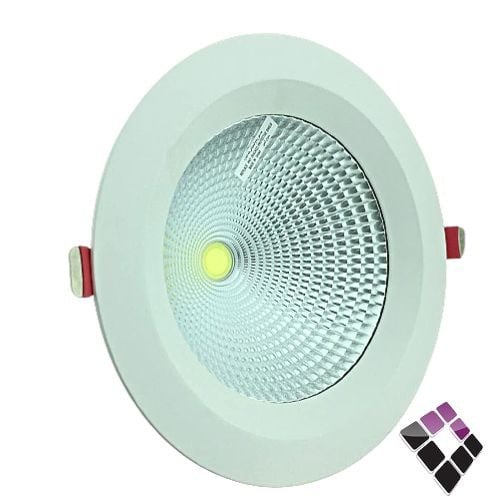 كشاف  LED اسبوت لايت NASCO جرم ابيض إضاءة أبيض 45W رقم 3-6238***