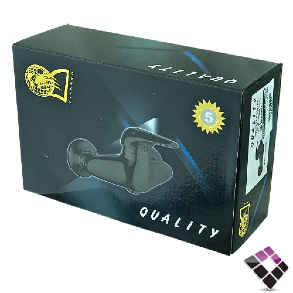 خلاط شطاف أتمتك QUALITY صيني لون أسود مسكة بيضاوية ناعمة 40192000***