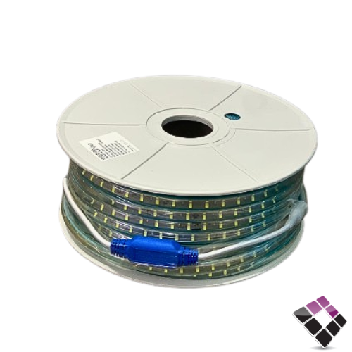 لي زينة LED مومان MomaN اضاءة أصفر 3000K خطين 120 لمبة بالمتر 10W بالمتر 750 لومن 12ملم قص كل 20 سم